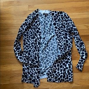 Zebra Cardigan